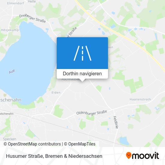 Husumer Straße Karte