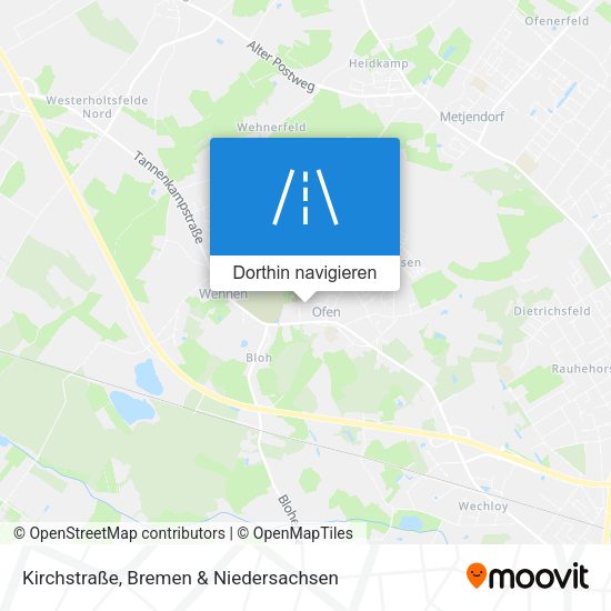 Kirchstraße Karte