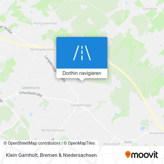 Klein Garnholt Karte