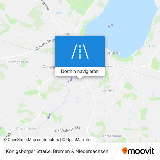Königsberger Straße Karte