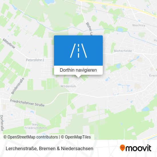 Lerchenstraße Karte