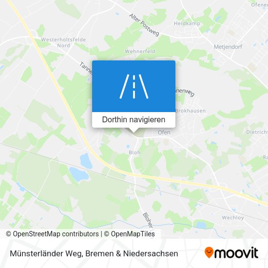 Münsterländer Weg Karte