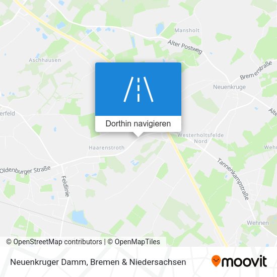 Neuenkruger Damm Karte