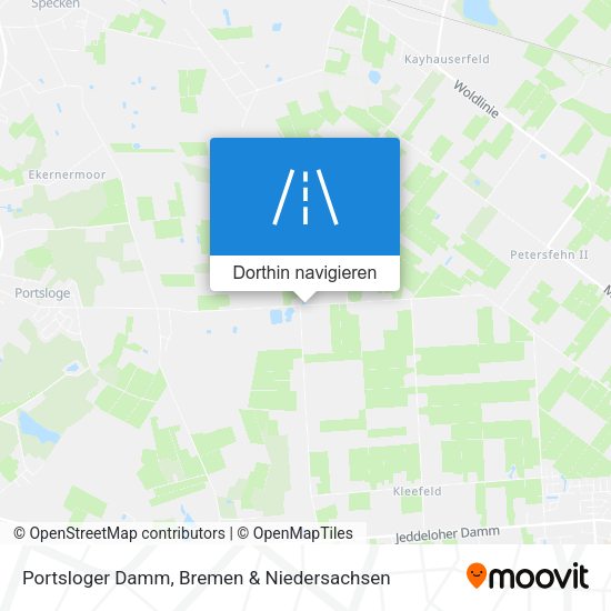Portsloger Damm Karte