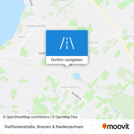 Raiffeisenstraße Karte