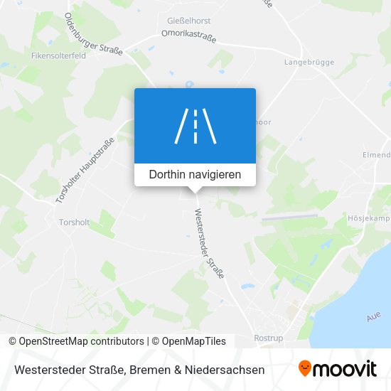 Westersteder Straße Karte