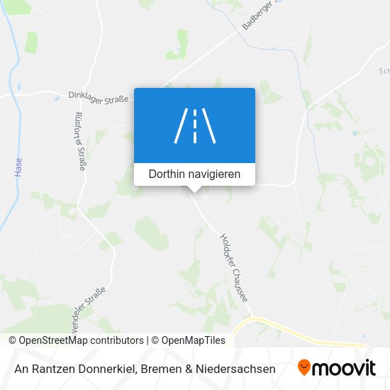 An Rantzen Donnerkiel Karte