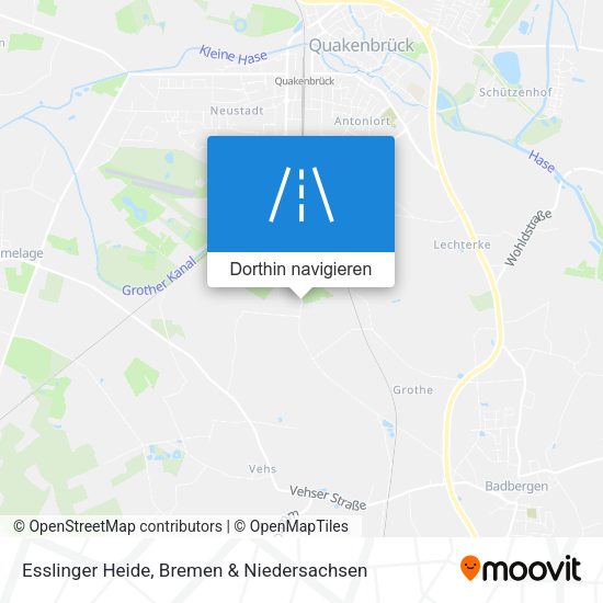 Esslinger Heide Karte