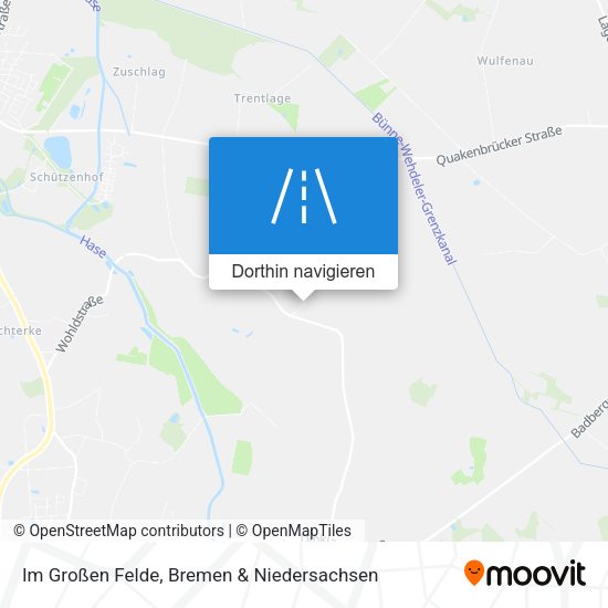 Im Großen Felde Karte