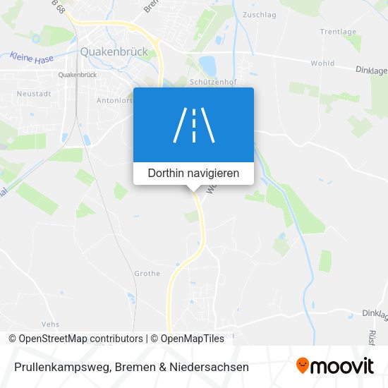 Prullenkampsweg Karte