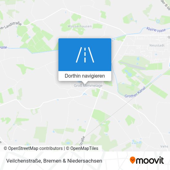 Veilchenstraße Karte