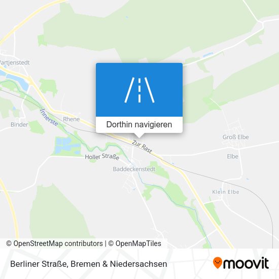 Berliner Straße Karte