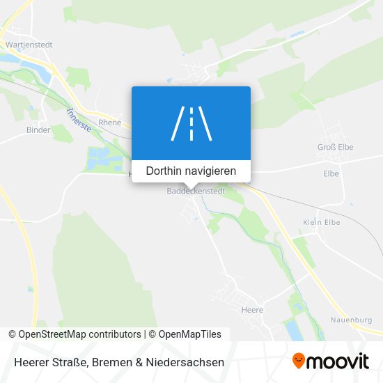 Heerer Straße Karte