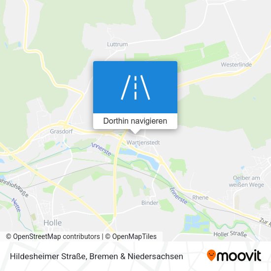 Hildesheimer Straße Karte