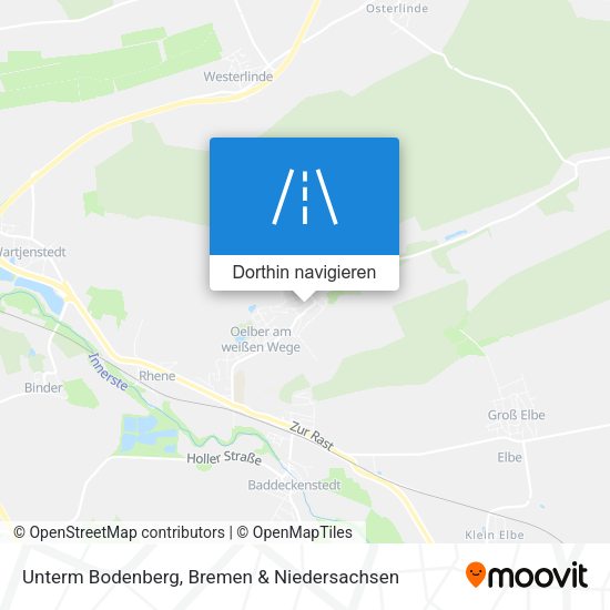 Unterm Bodenberg Karte