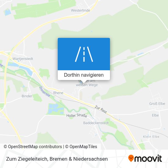 Zum Ziegeleiteich Karte
