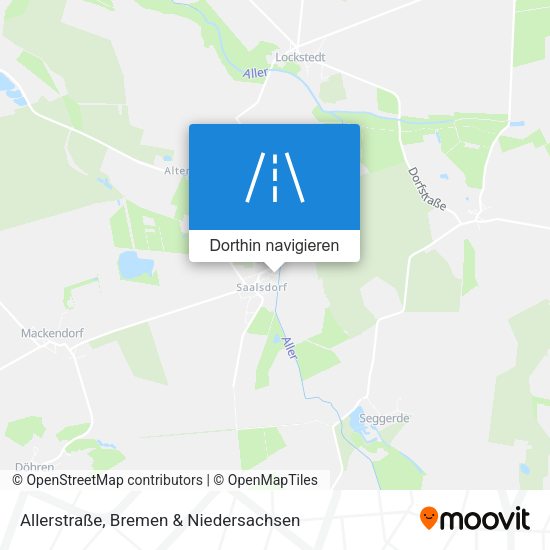 Allerstraße Karte