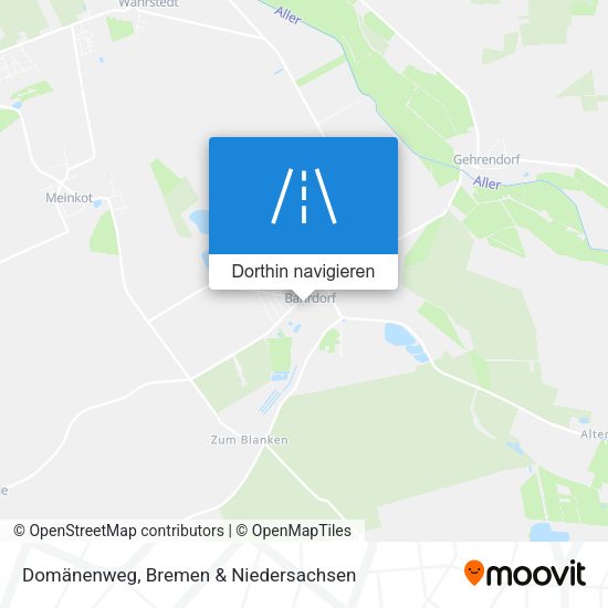 Domänenweg Karte