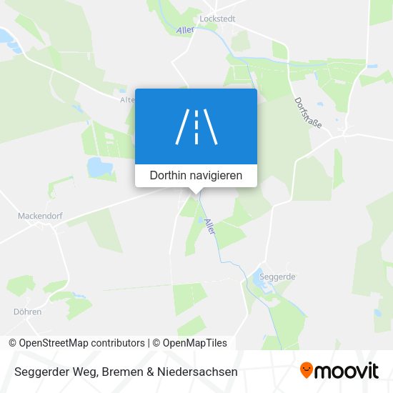 Seggerder Weg Karte