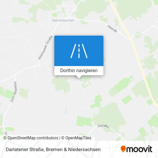Darlatener Straße Karte