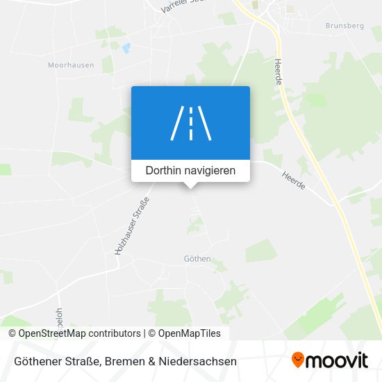 Göthener Straße Karte
