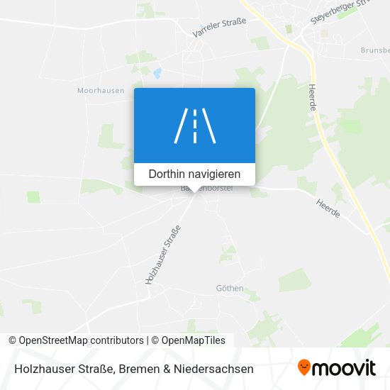 Holzhauser Straße Karte