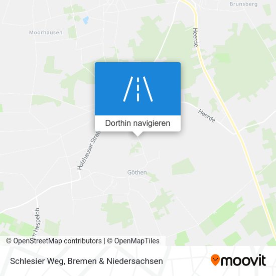 Schlesier Weg Karte