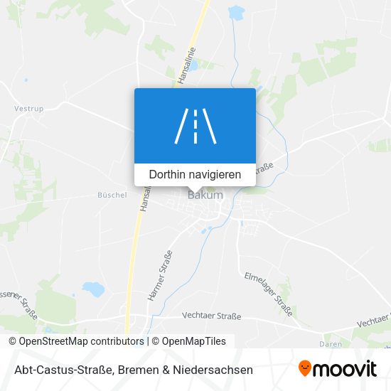 Abt-Castus-Straße Karte