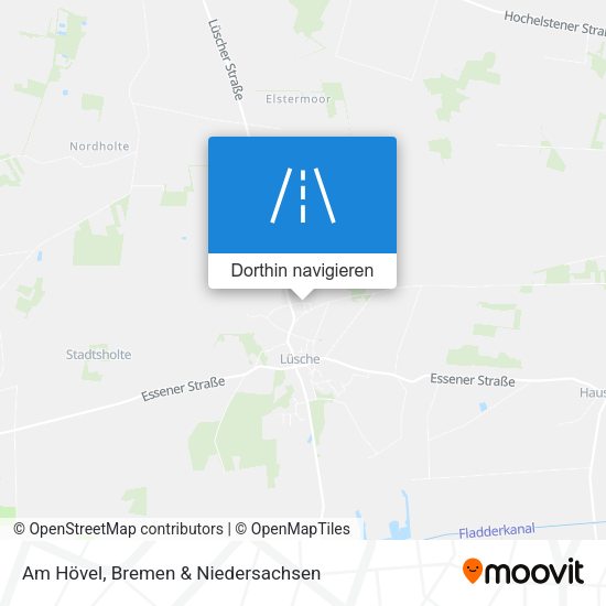 Am Hövel Karte