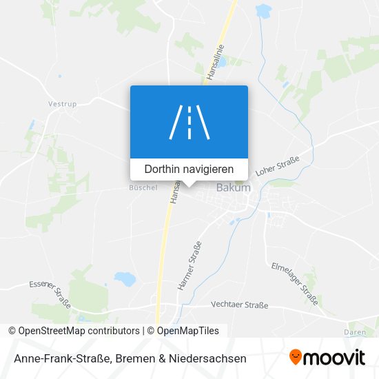 Anne-Frank-Straße Karte
