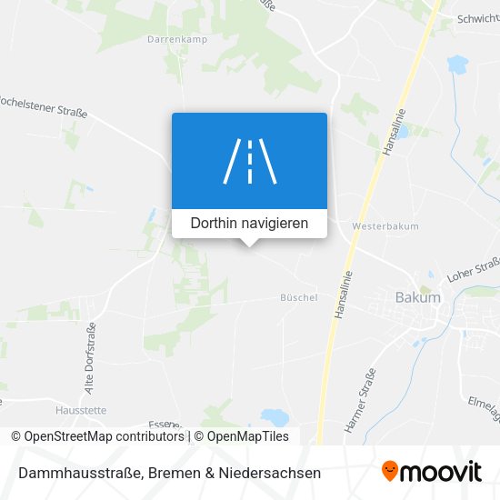 Dammhausstraße Karte