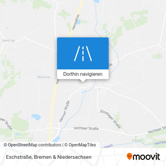 Eschstraße Karte
