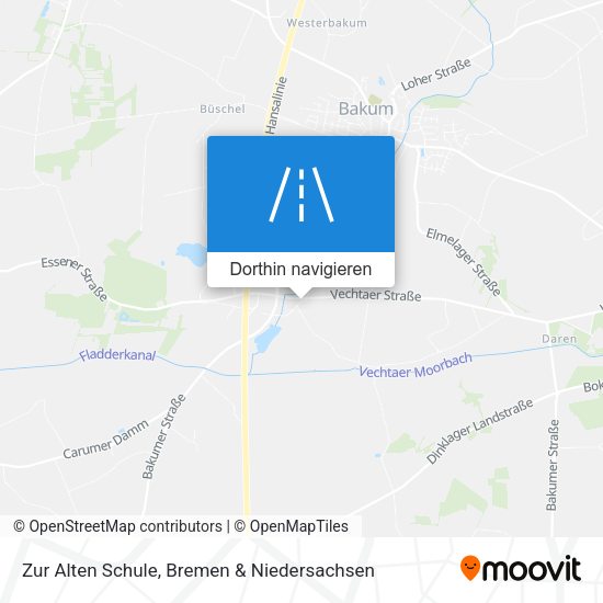 Zur Alten Schule Karte