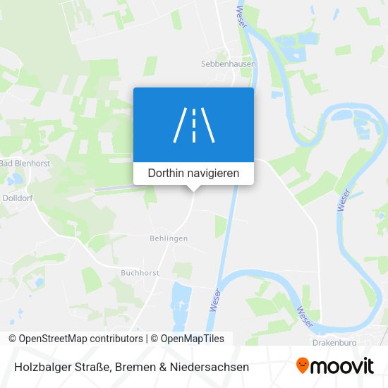 Holzbalger Straße Karte