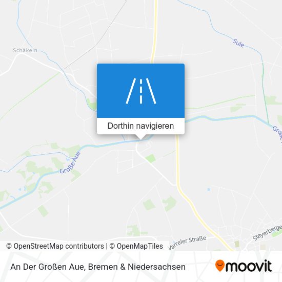 An Der Großen Aue Karte