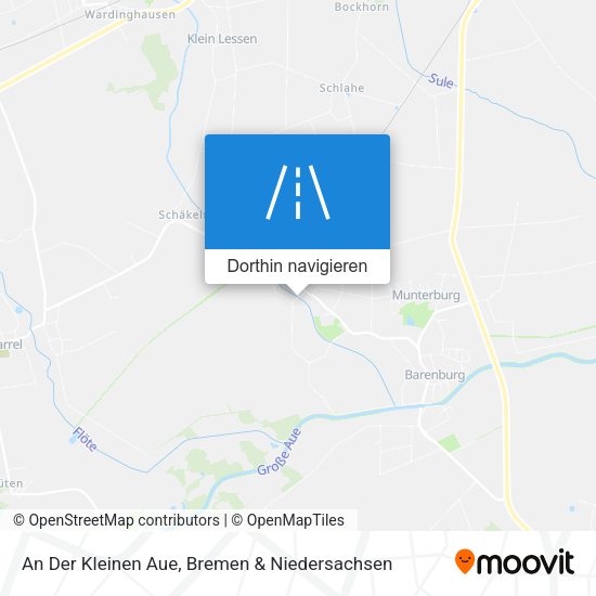 An Der Kleinen Aue Karte