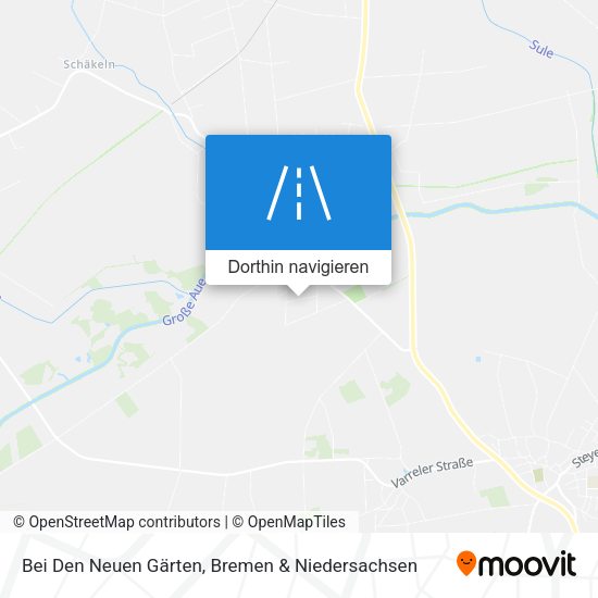 Bei Den Neuen Gärten Karte