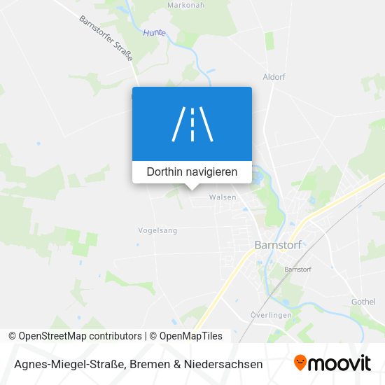 Agnes-Miegel-Straße Karte
