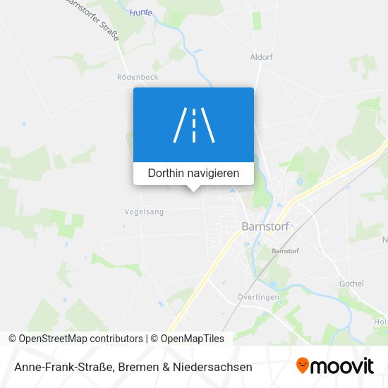 Anne-Frank-Straße Karte
