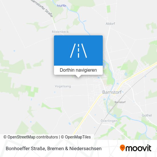 Bonhoeffer Straße Karte