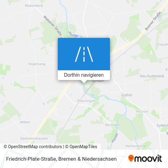 Friedrich-Plate-Straße Karte