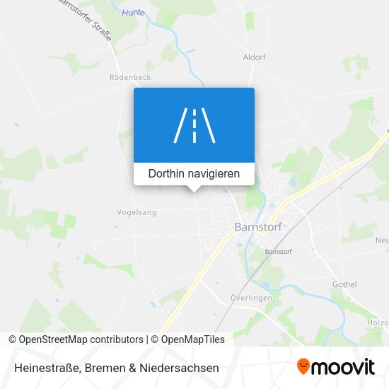 Heinestraße Karte