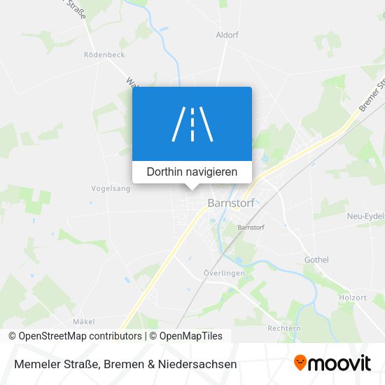 Memeler Straße Karte