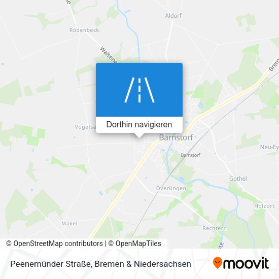 Peenemünder Straße Karte