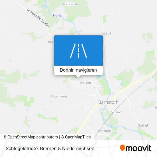 Schlegelstraße Karte