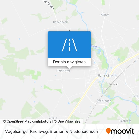 Vogelsanger Kirchweg Karte