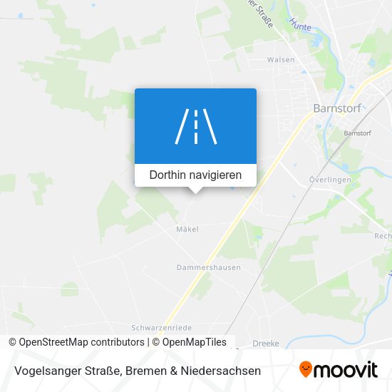 Vogelsanger Straße Karte