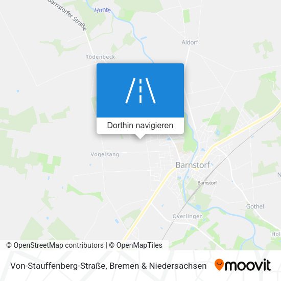 Von-Stauffenberg-Straße Karte