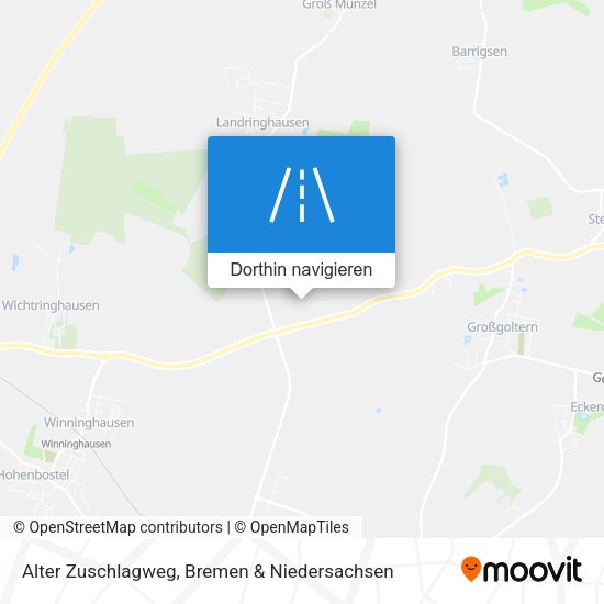 Alter Zuschlagweg Karte