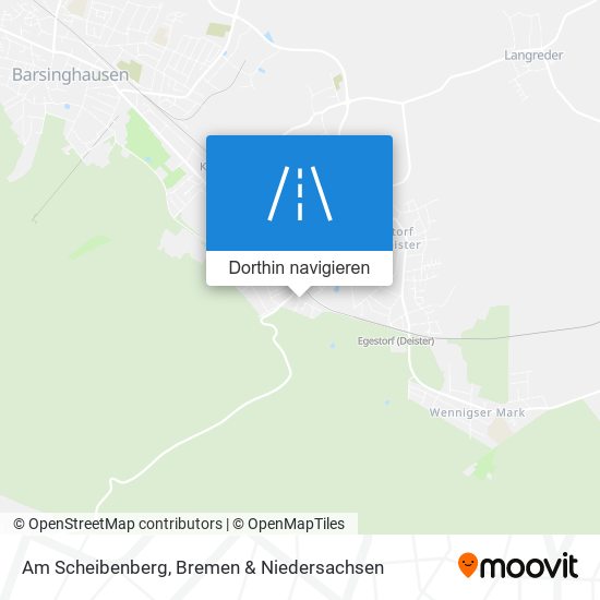 Am Scheibenberg Karte